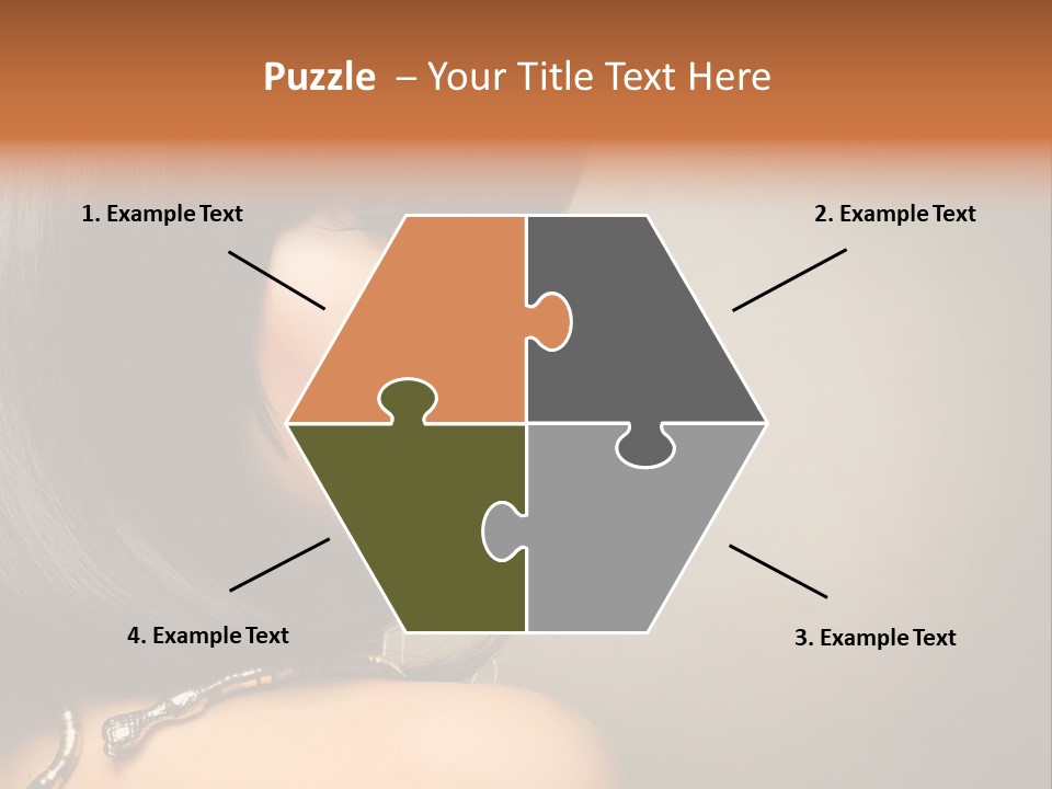 Black Long Background PowerPoint Template