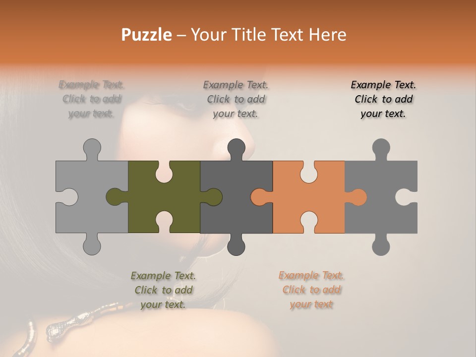 Black Long Background PowerPoint Template