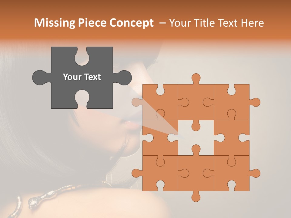 Black Long Background PowerPoint Template