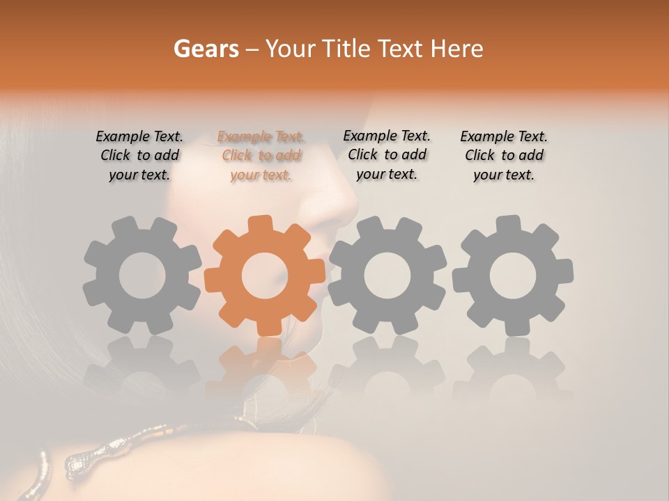 Black Long Background PowerPoint Template