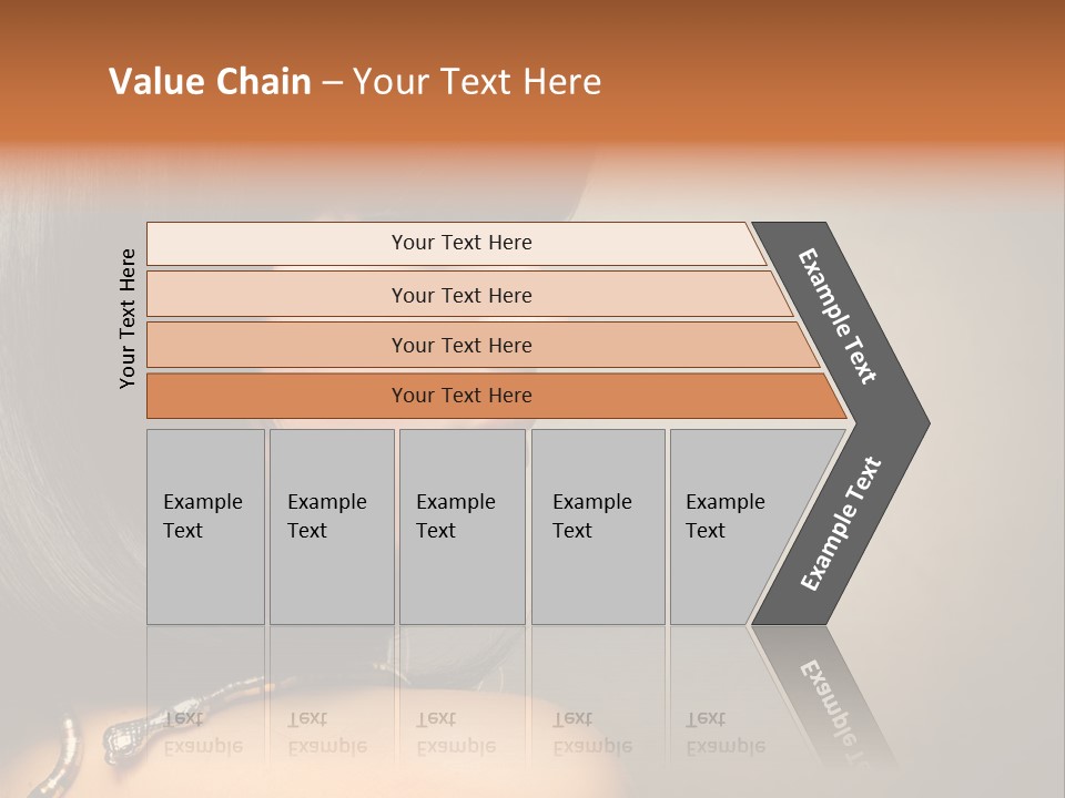 Black Long Background PowerPoint Template