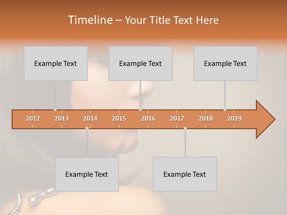 Black Long Background PowerPoint Template