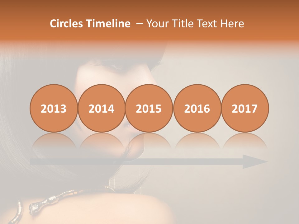 Black Long Background PowerPoint Template