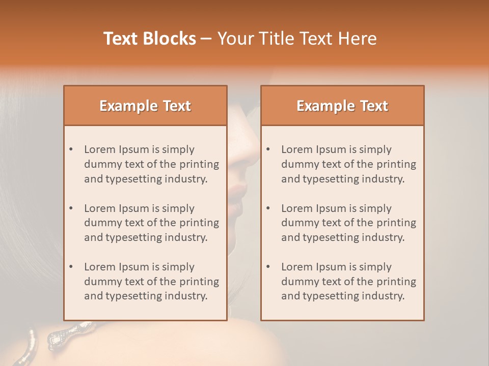 Black Long Background PowerPoint Template