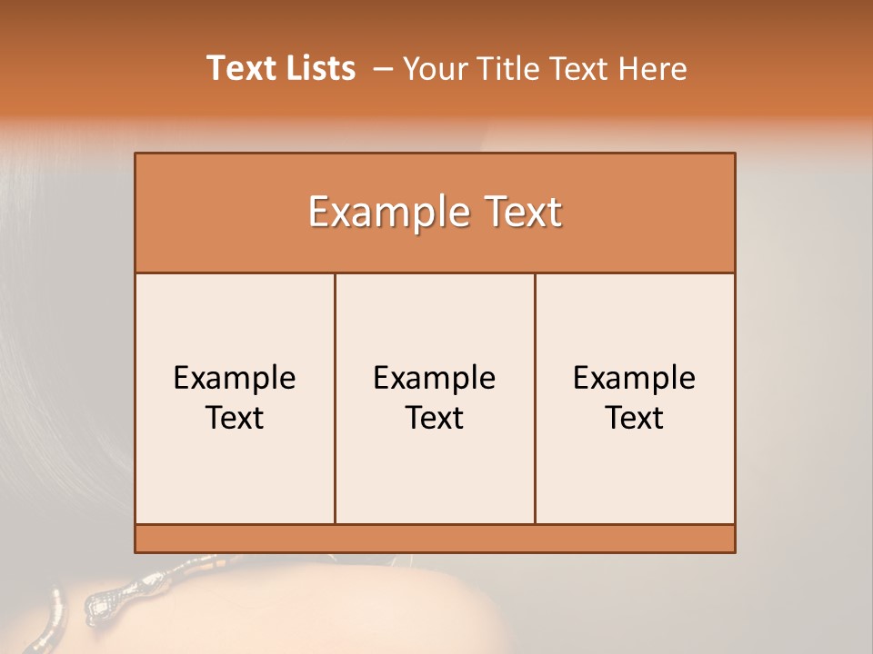 Black Long Background PowerPoint Template