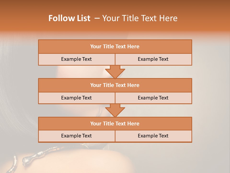 Black Long Background PowerPoint Template