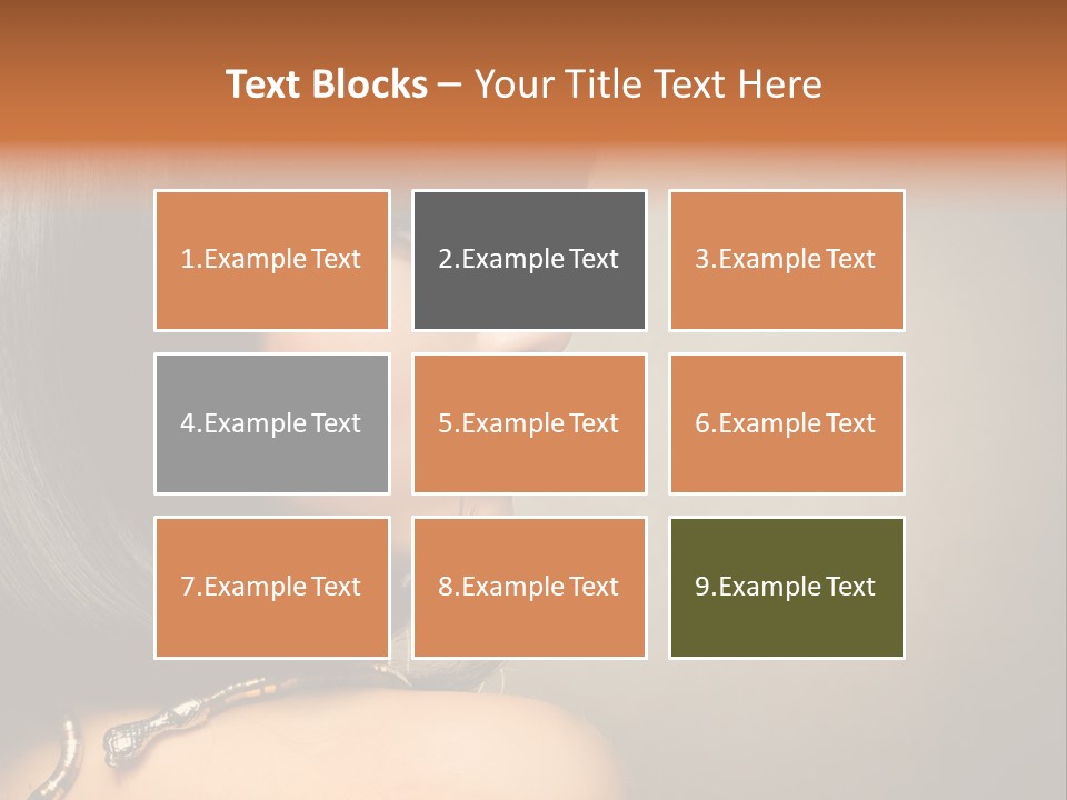 Black Long Background PowerPoint Template