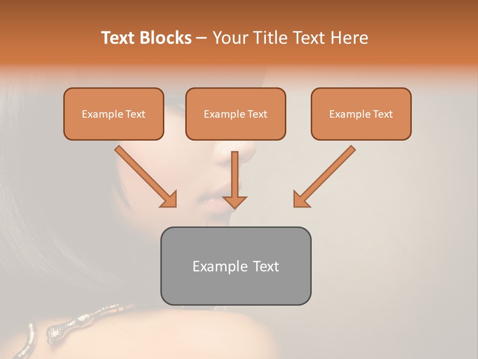 Black Long Background PowerPoint Template