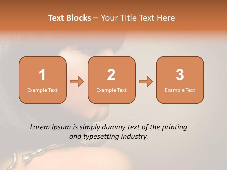 Black Long Background PowerPoint Template