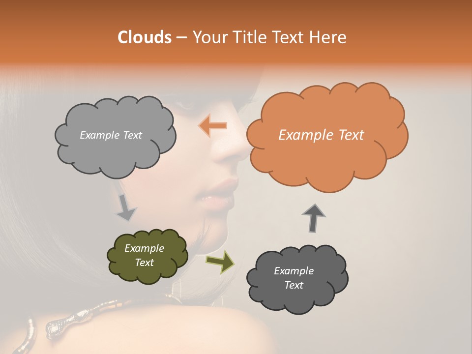 Black Long Background PowerPoint Template