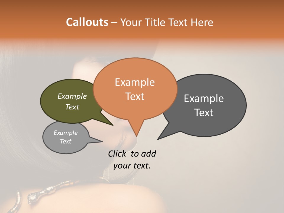 Black Long Background PowerPoint Template