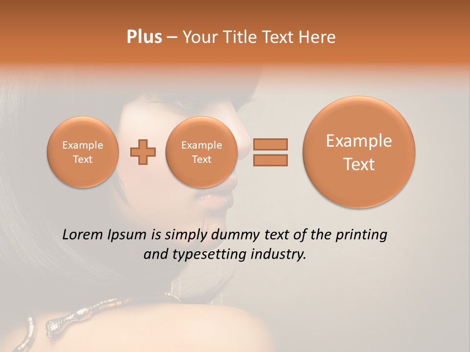 Black Long Background PowerPoint Template