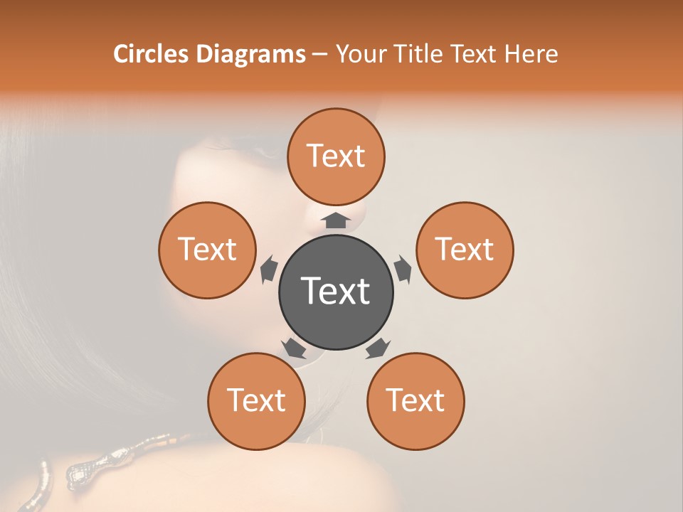 Black Long Background PowerPoint Template