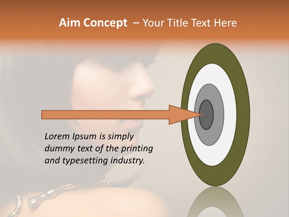 Black Long Background PowerPoint Template