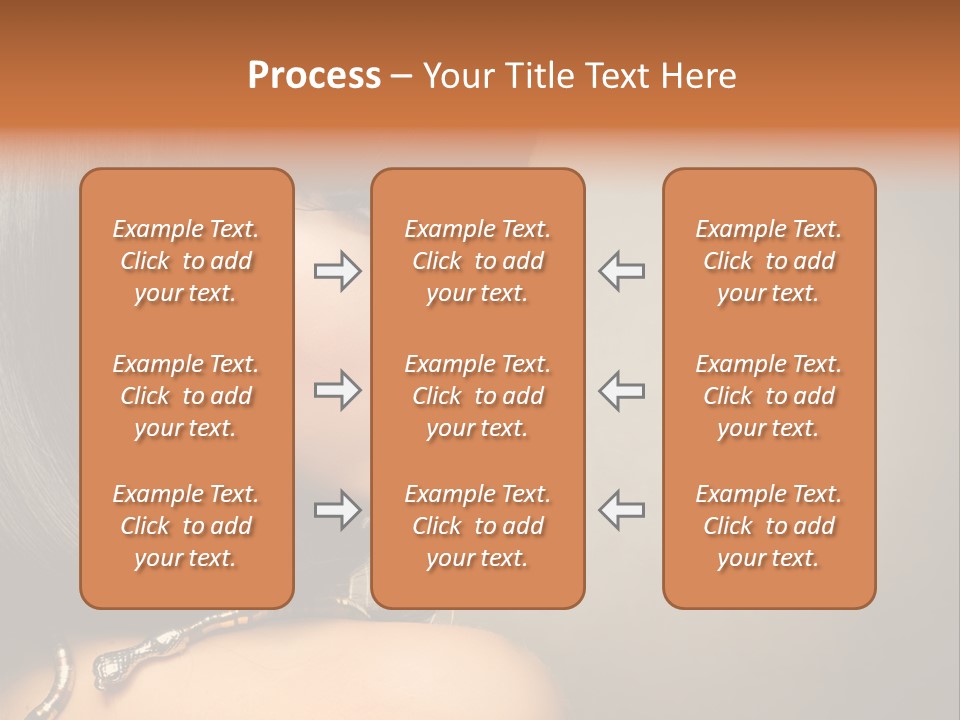 Black Long Background PowerPoint Template