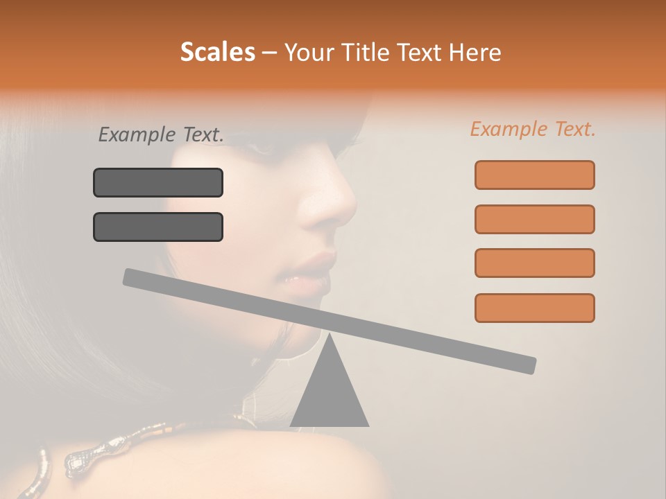 Black Long Background PowerPoint Template