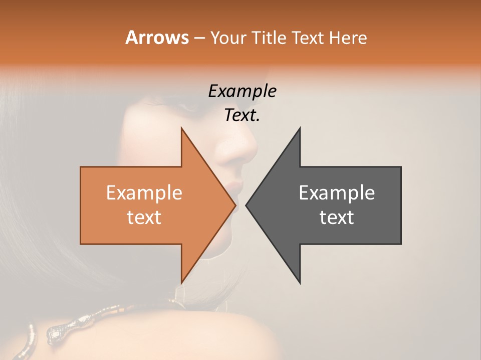 Black Long Background PowerPoint Template