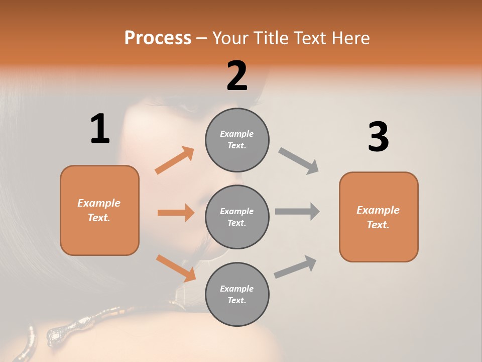 Black Long Background PowerPoint Template