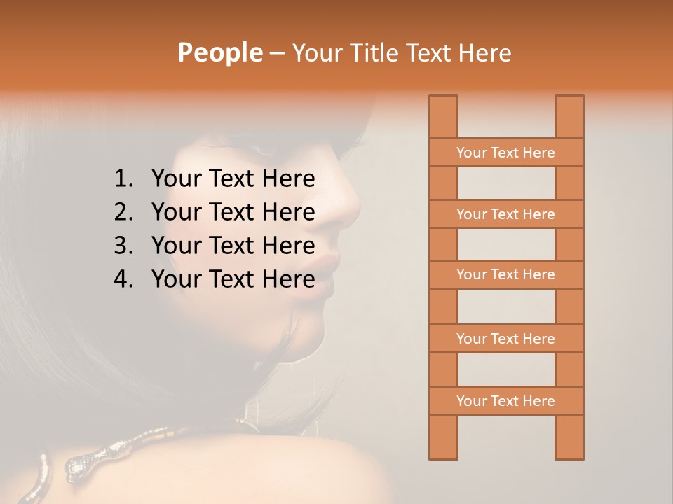 Black Long Background PowerPoint Template