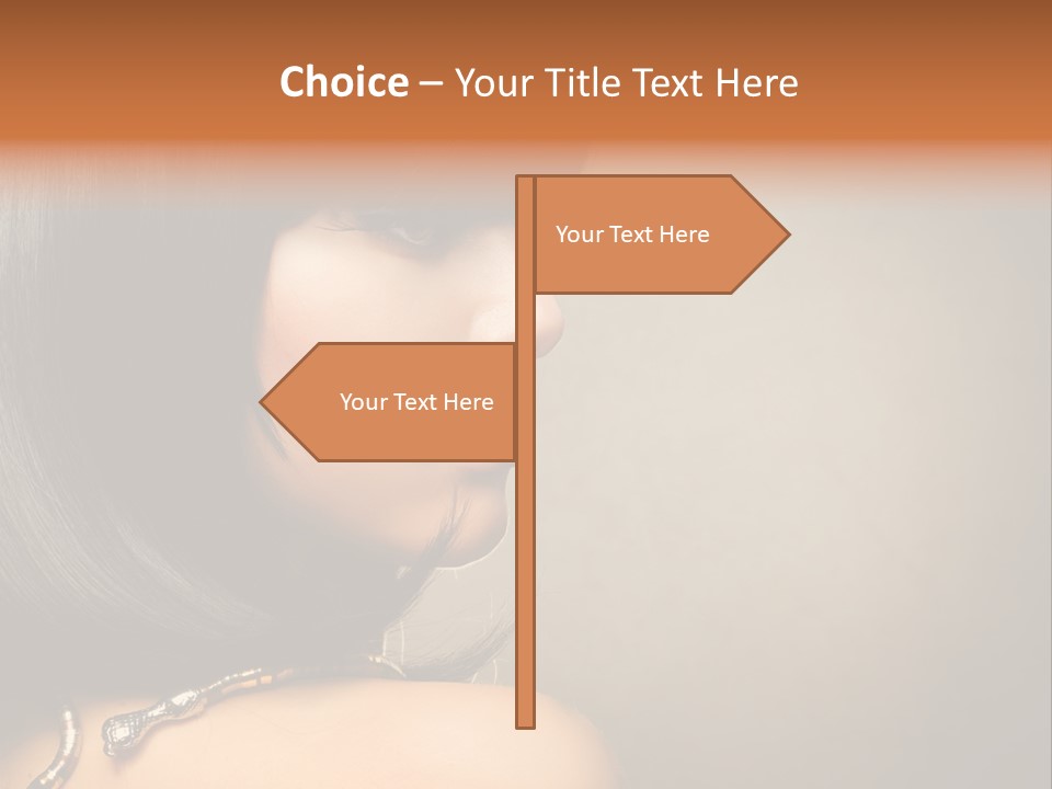 Black Long Background PowerPoint Template