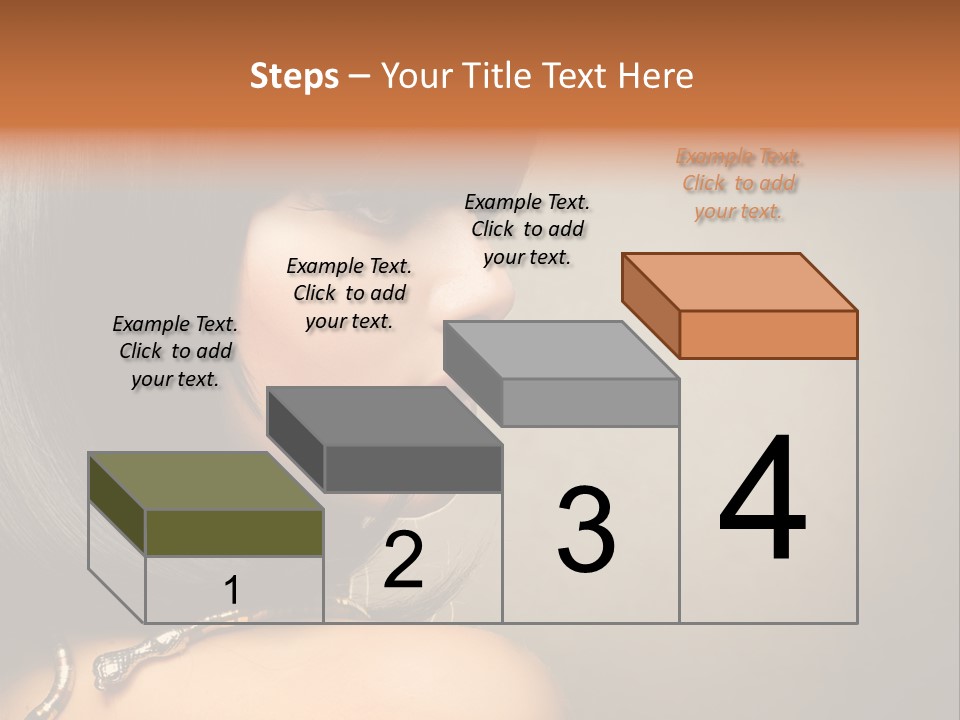 Black Long Background PowerPoint Template