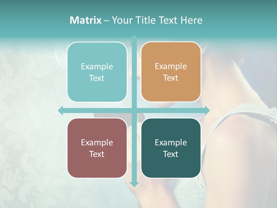 Cup Dark Latte PowerPoint Template