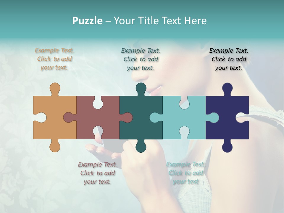 Cup Dark Latte PowerPoint Template