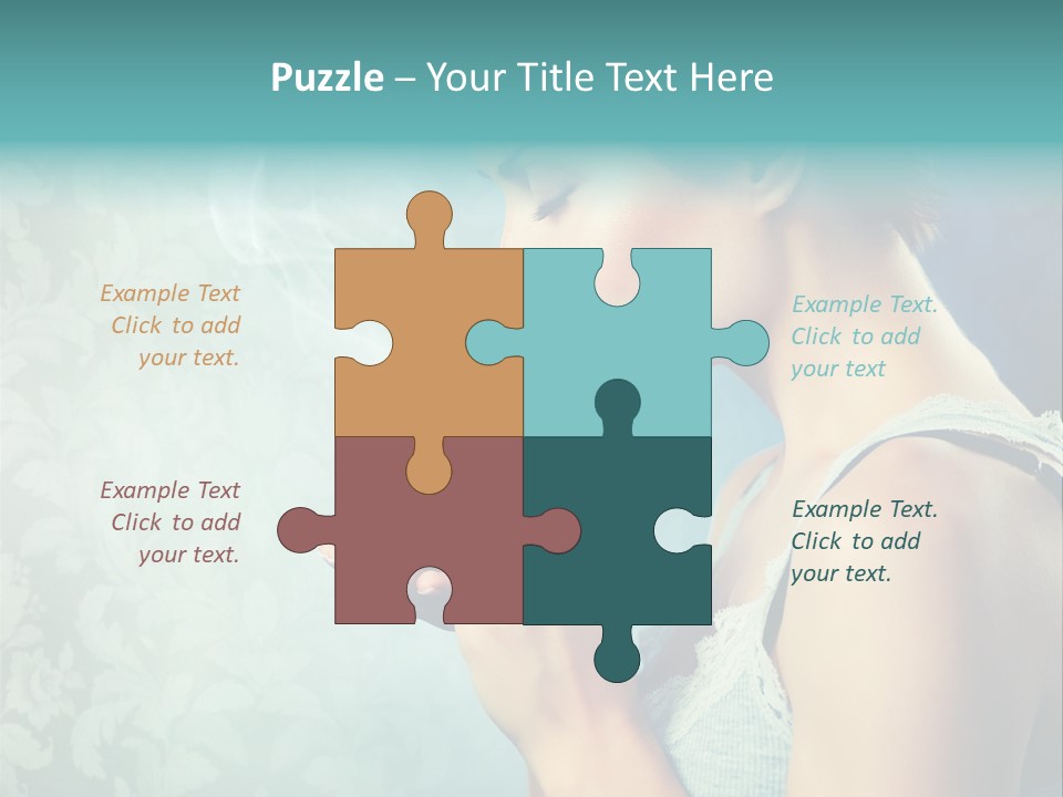 Cup Dark Latte PowerPoint Template