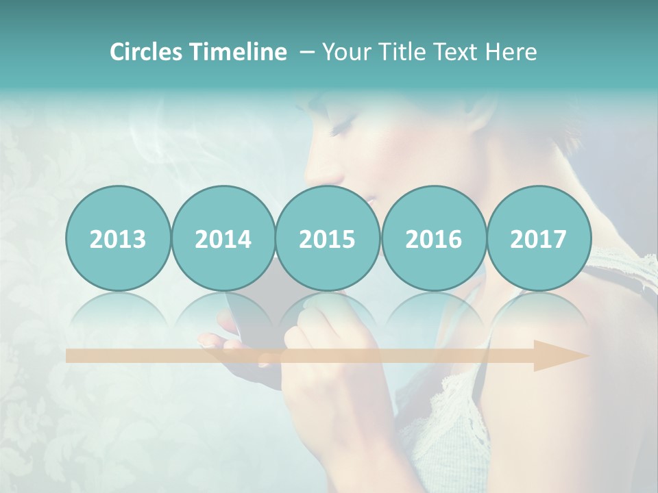 Cup Dark Latte PowerPoint Template