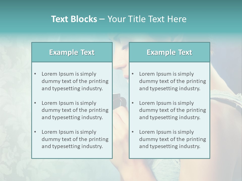 Cup Dark Latte PowerPoint Template
