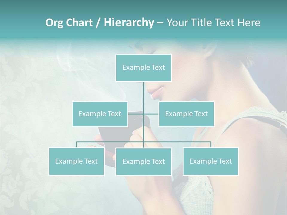 Cup Dark Latte PowerPoint Template