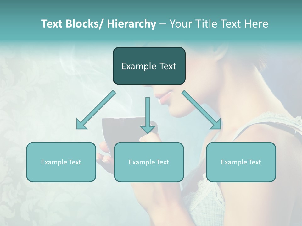 Cup Dark Latte PowerPoint Template