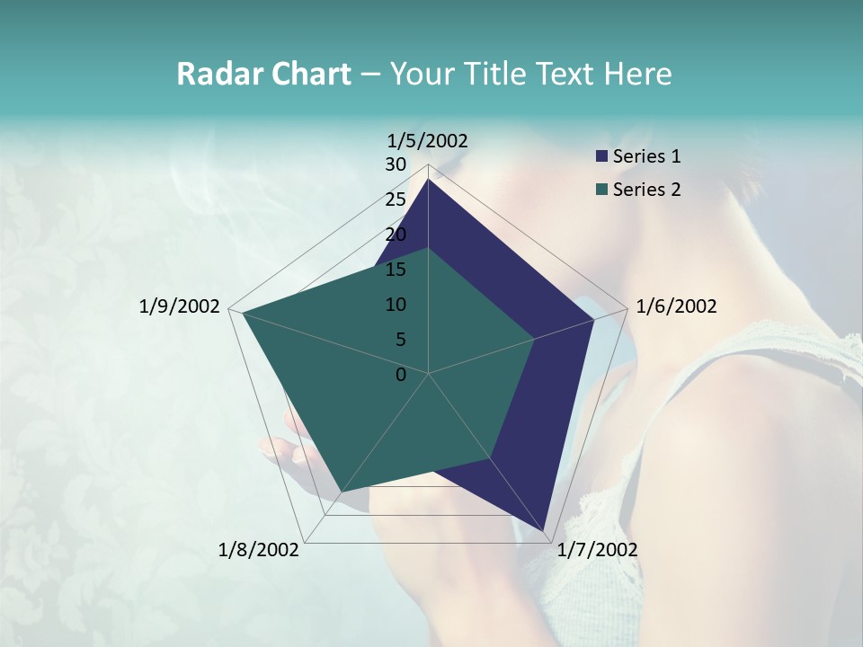 Cup Dark Latte PowerPoint Template