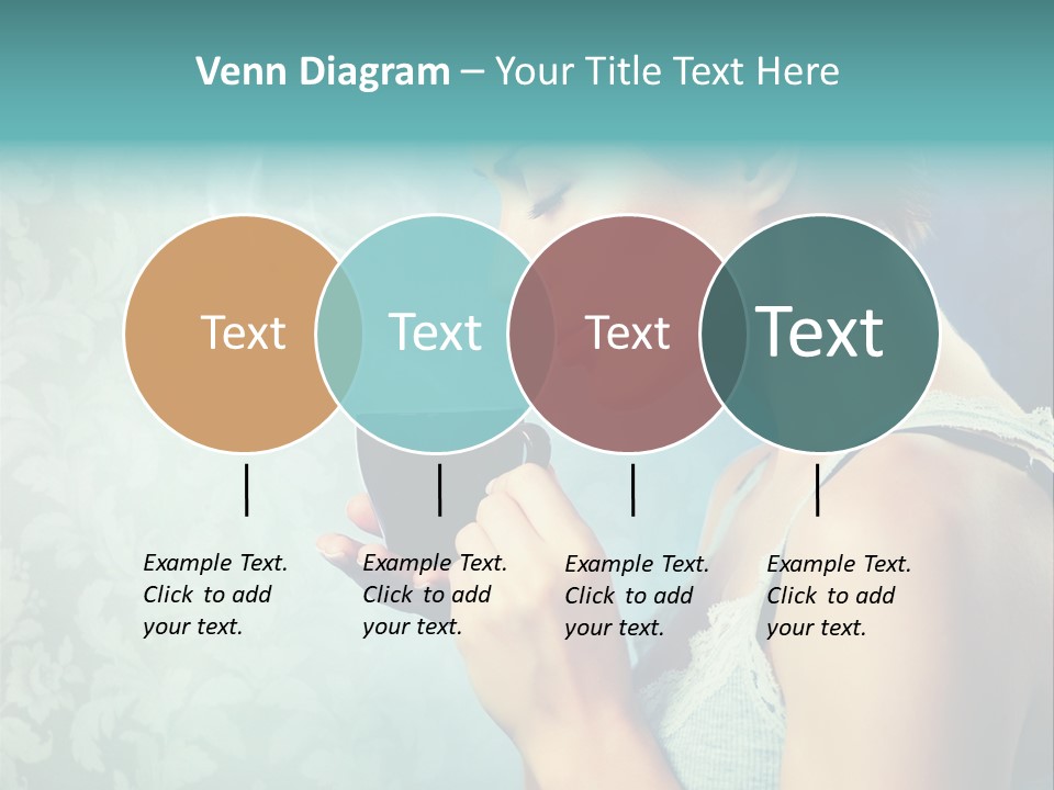 Cup Dark Latte PowerPoint Template