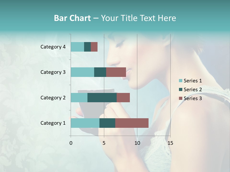 Cup Dark Latte PowerPoint Template