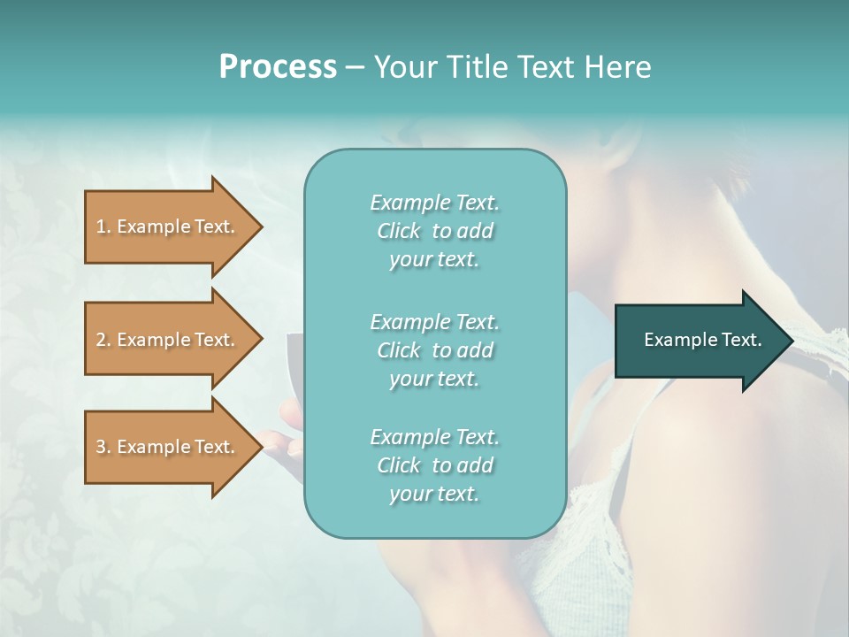 Cup Dark Latte PowerPoint Template