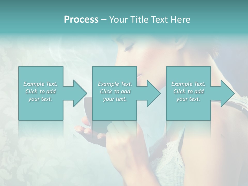 Cup Dark Latte PowerPoint Template