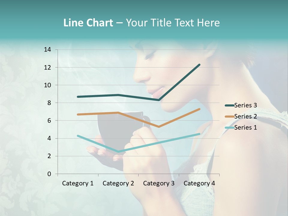 Cup Dark Latte PowerPoint Template