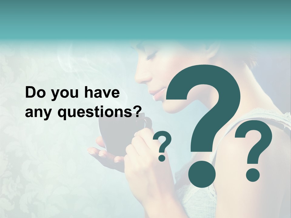 Cup Dark Latte PowerPoint Template