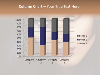 Beautiful Face Background PowerPoint Template