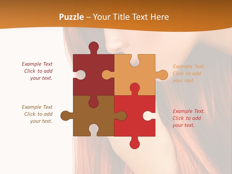 Ginger Straight Wellness PowerPoint Template