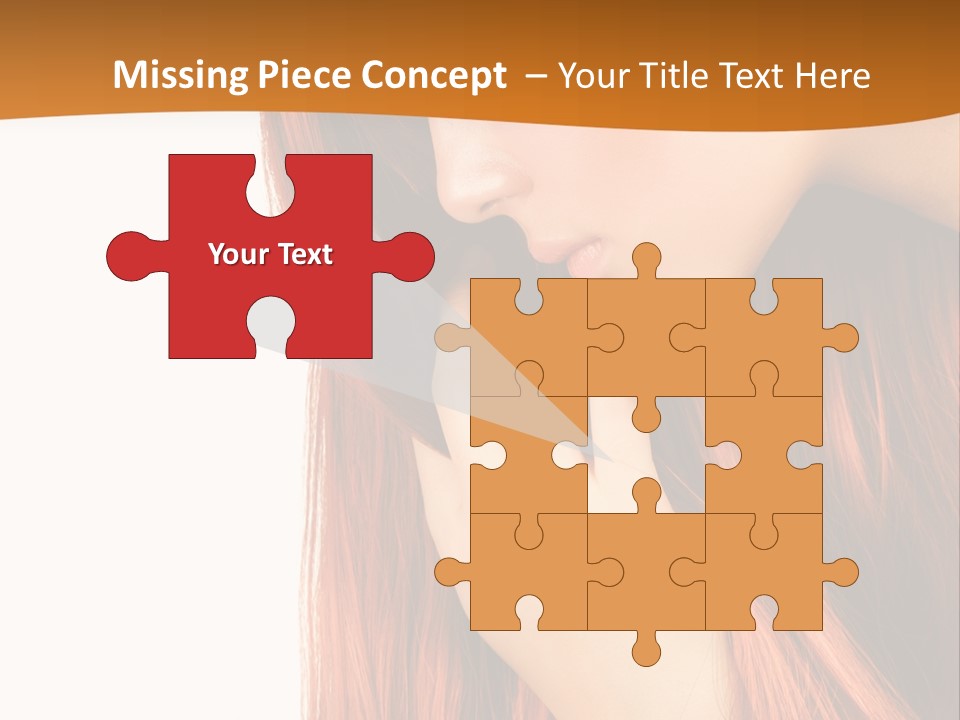 Ginger Straight Wellness PowerPoint Template