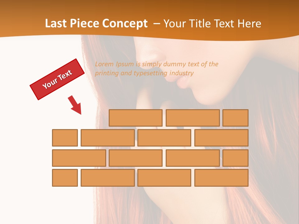 Ginger Straight Wellness PowerPoint Template