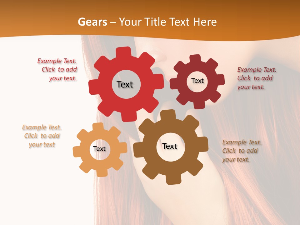 Ginger Straight Wellness PowerPoint Template