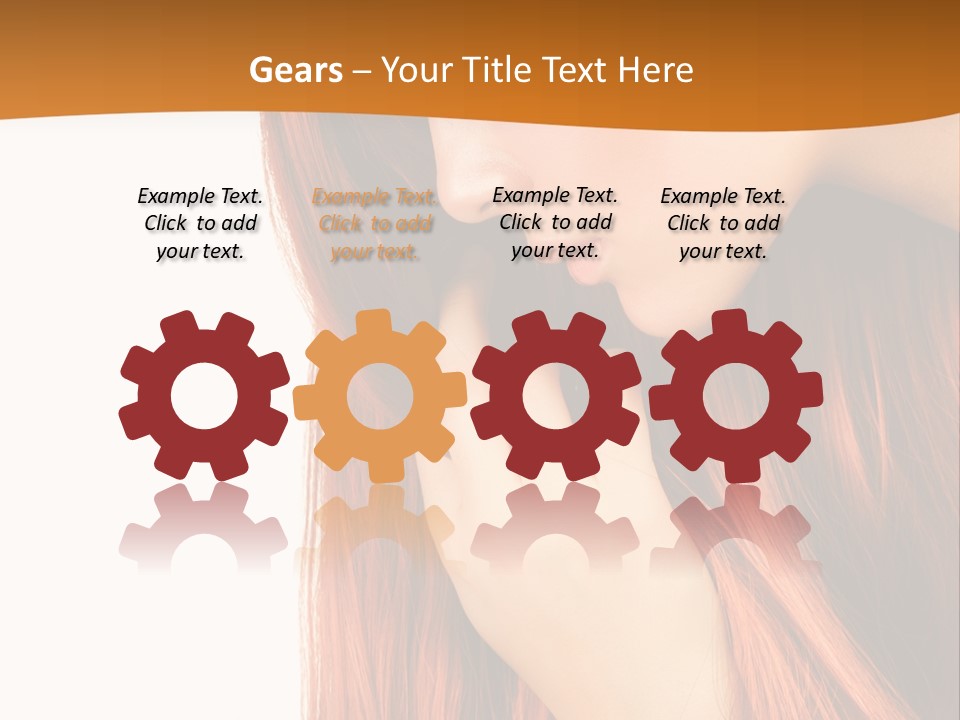 Ginger Straight Wellness PowerPoint Template