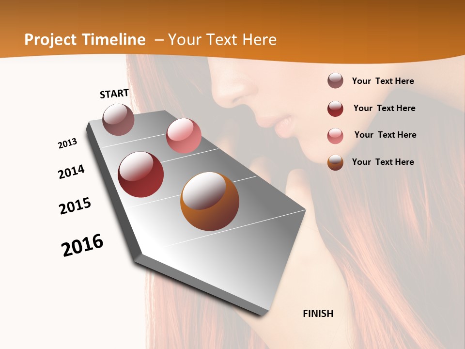 Ginger Straight Wellness PowerPoint Template