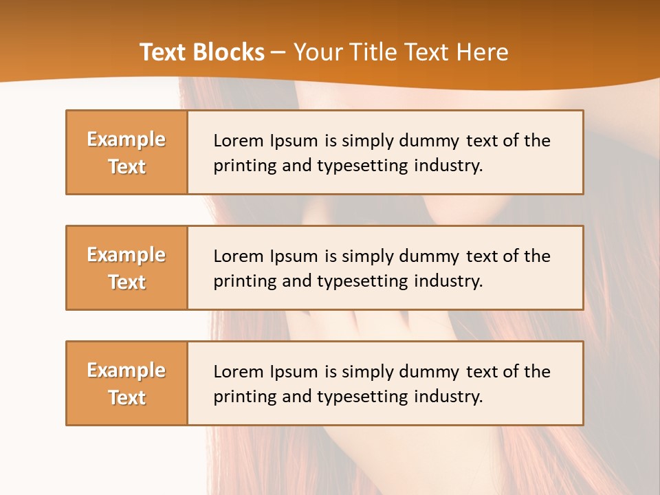 Ginger Straight Wellness PowerPoint Template