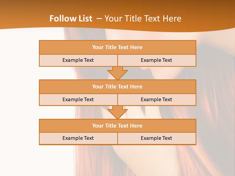 Ginger Straight Wellness PowerPoint Template