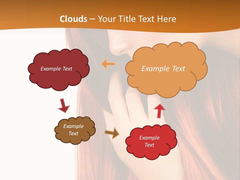 Ginger Straight Wellness PowerPoint Template