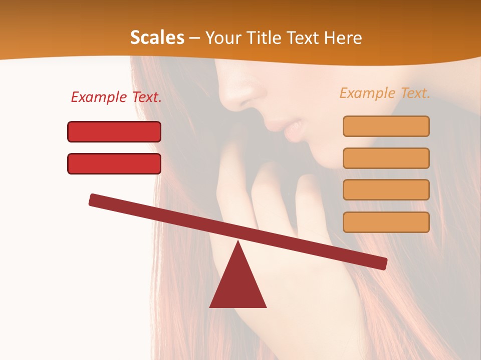 Ginger Straight Wellness PowerPoint Template